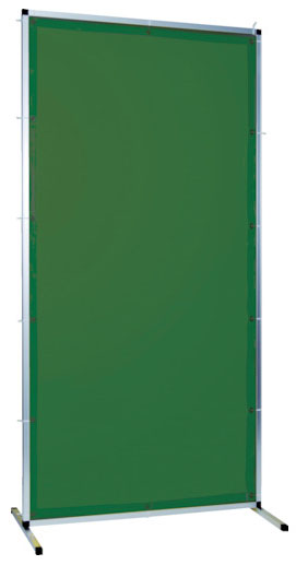 溶接用遮光フェンス アルミ製 W1000×H1500 ダークグリーン ※取寄品 - 大工道具・金物の専門通販アルデ