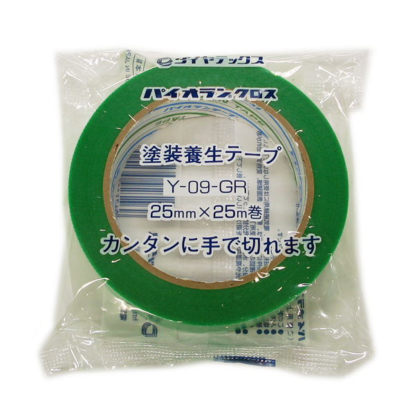 パイオラン 養生テープ 緑 25mm×25m 1箱/60巻 - 大工道具・金物の専門通販アルデ