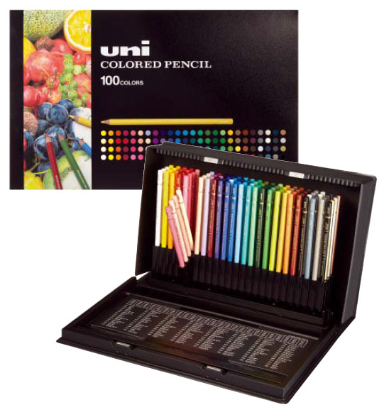 色鉛筆 ユニカラー 100色 取寄品 - 大工道具・金物の専門通販アルデ