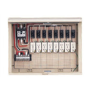 屋外電力用仮設ボックス(ベージュ色)感度電流30mA 1個価格 - 大工道具・金物の専門通販アルデ