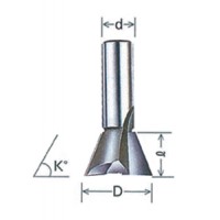 超硬アリ錐 トリマー用 6x12/2D（d=6、D=12、l=8.8、K=71）の1枚目