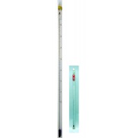 棒状温度計 バラ アルコール 青液 H-7S -10～65℃ 30cmの3枚目