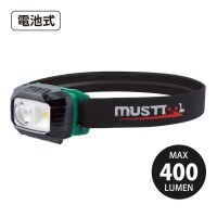 電池式ヘッドライト MHL-F401D 400LM 取寄品の1枚目
