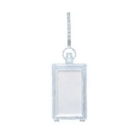 ワンタッチカラーエフ(透明タイプ)プラスチック製・線名札 1袋(10枚入)価格の1枚目