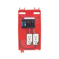 屋外電力用仮設ボックス(赤色)感度電流15mA (1個価格)の1枚目