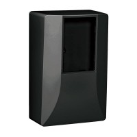 電力量計ボックス(スマートメーター用隠ぺい型) ブラック (5個価格) 取寄品の1枚目
