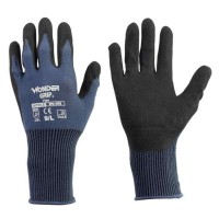 WONDER GRIP ニトリルコーティング手袋 フレックス スチールブルー M 取寄品の3枚目