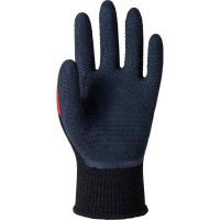 WORK GLOVES 天然ゴムコーティング手袋 ラジアルブレス M ブラック&ホワイト 10双価格 取寄品の3枚目