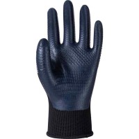 WORK GLOVES ハイブリッドコーティング手袋 タフブレス S ブラック&グレー 10双価格 取寄品の3枚目