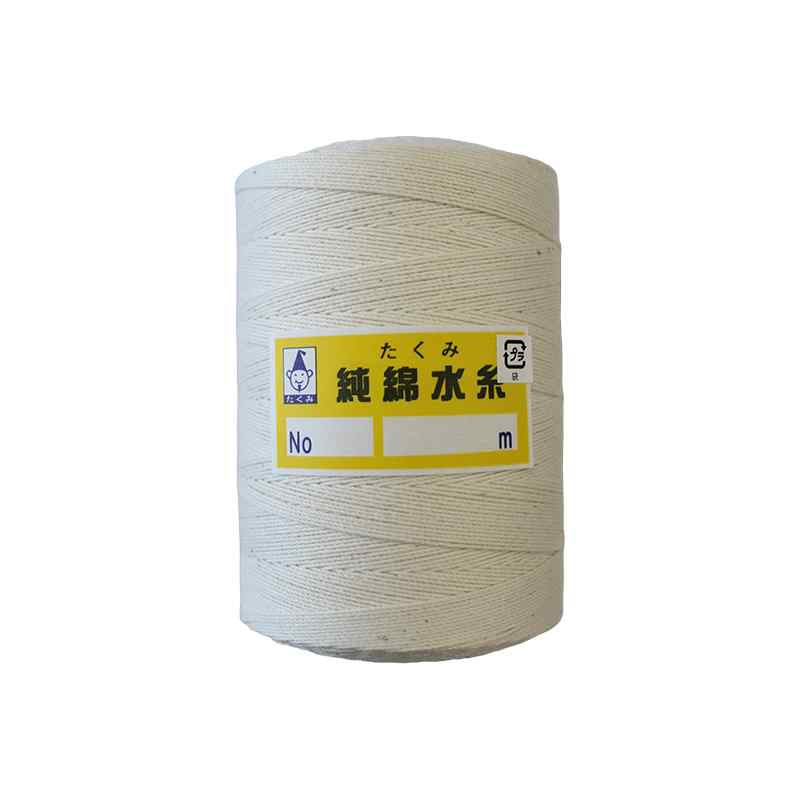 純綿水糸 No.3 太さ約0.7mm 長さ約1000m チーズ巻 ※受注生産品の1枚目