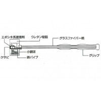Ｇウレタン角カケヤ（グラスファイバー柄）10P（4.5kg）【ショックレス構造】の2枚目