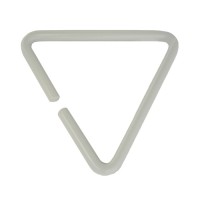 【Mホワイト】 腰道具&ハーネス用アタッチメント 軸径6ｍｍ 内径45ｍｍ 開口部3ｍｍ 受注生産品の1枚目