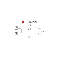 DINレールカッター TH-DAV用 ダイスセット 取寄品の2枚目