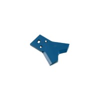 乗用草刈リ機用フリー刃 Wカット60下刃(青色) 140×60×6 取寄品の1枚目