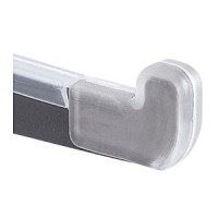 ブラケット先端保護キャップ(Rタイプ用)透明軟質樹脂 10個価格 RECの1枚目