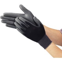 ウレタンフィット手袋 S ブラック(1双価格)の1枚目