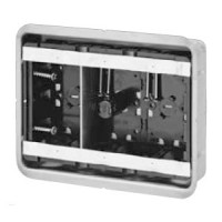 鋼製カバー付スライドボックス(省令準耐火対応)(センター磁石付)3ヶ用(10個価格)の1枚目