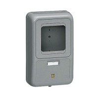 電力量計ボックス(化粧ボックス)グレー WP-2G-Z (1個価格)の1枚目