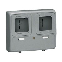 電力量計ボックス(化粧ボックス)グレー WP-2WG-Z (6個価格)の1枚目