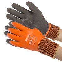 防寒手袋 WONDERGRIP サーモプラス オレンジ XL 取寄品の3枚目