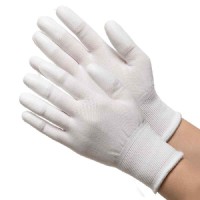 ウレタンコーティング手袋 指先ウレタンコーティング手袋 10双入パック ホワイト Sサイズ 取寄品の2枚目