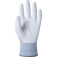 WORK GLOVES ニトリルゴムコーティング手袋 タフ&オイル L ホワイト 10双価格 取寄品の3枚目