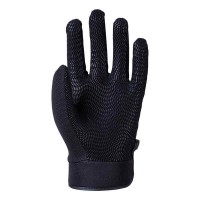 WORK GLOVES 合成皮革手袋 ブラック Mサイズ 5双価格 取寄品の3枚目