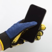 作業手袋 G-BOOST ACTIVE BRUSH Mサイズ ネイビー 5双価格 取寄品の4枚目