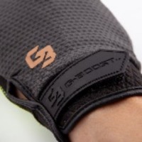作業手袋 G-BOOST SHOCK GUARD LLサイズ スチールグレー 5双価格 取寄品の3枚目